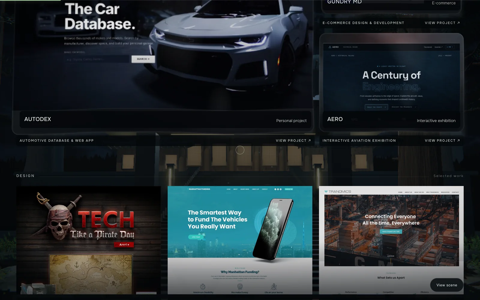 305 Studios — the featured work and the design archive
